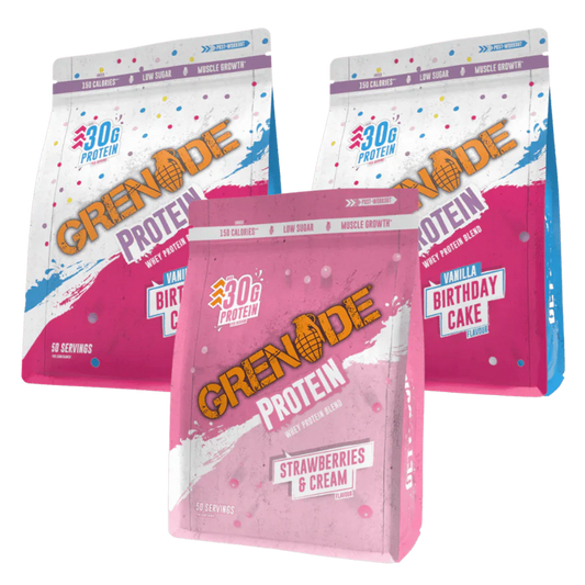 Grenade Protein Powder Assorted Triple Pack (3 x 2kg)