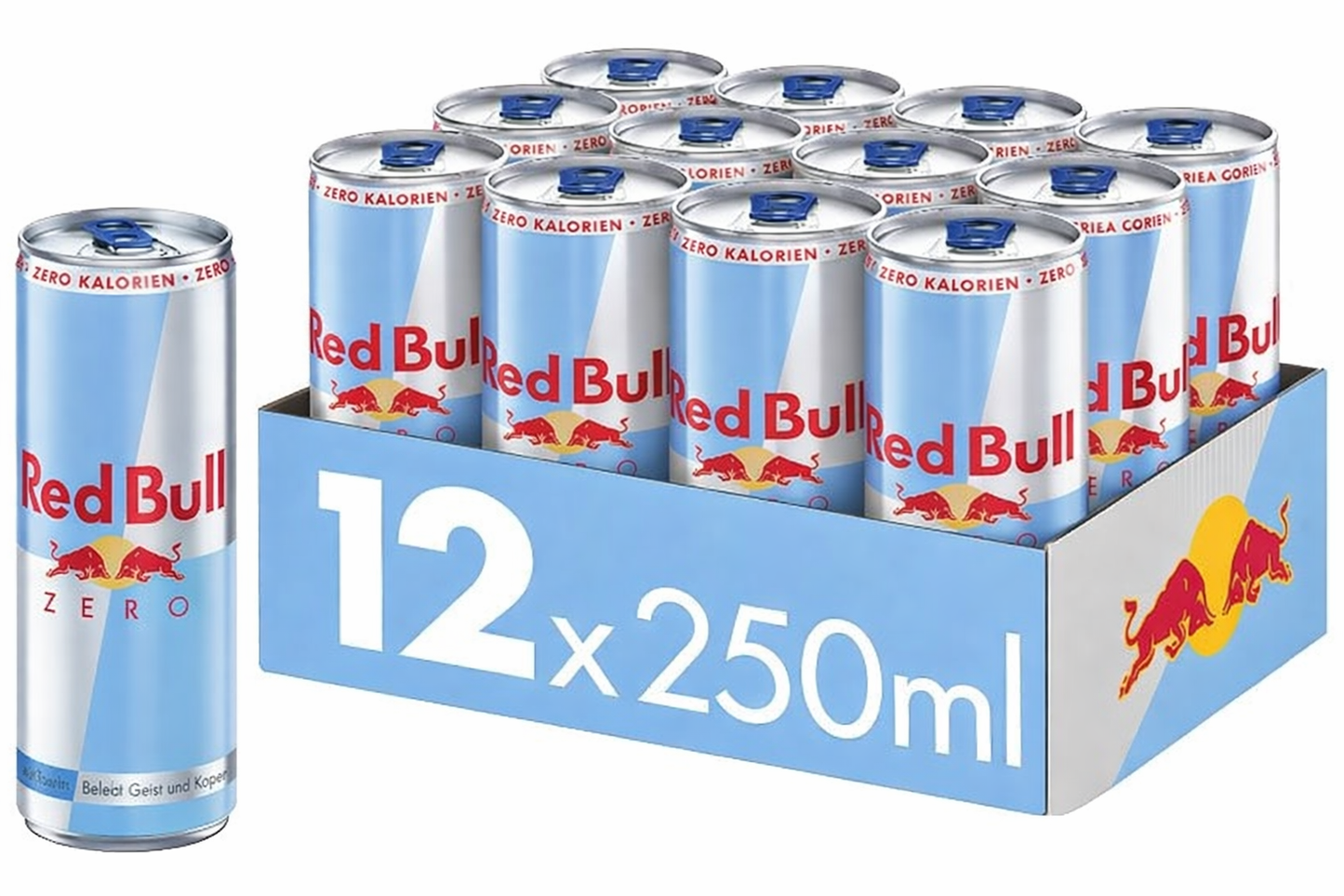 Red Bull Energy Drink Zero Full Case