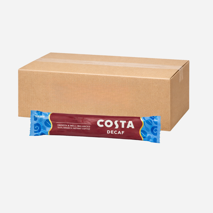 Costa Decaf Instant Coffee Sachets Huge Box